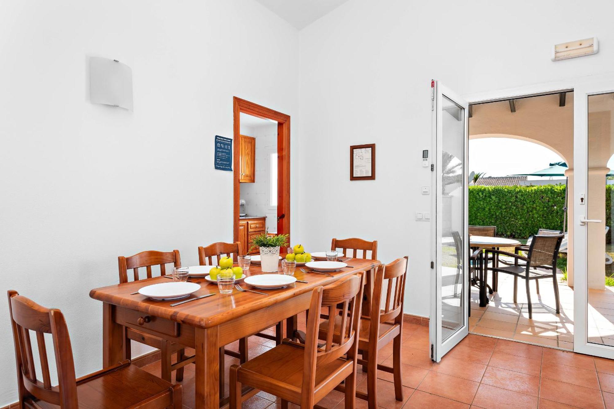 Villas Begonias Cala en Bosch Luaran gambar